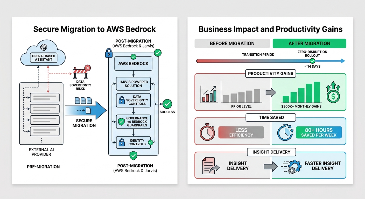 Enterprise AI Without Compromise: Achieving Data Sovereignty and $300K Monthly Gains case study