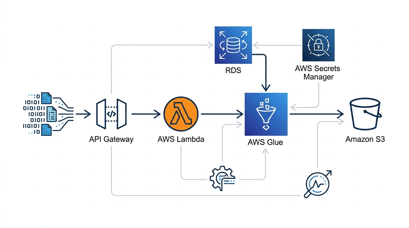 Building a Serverless ETL Pipeline for the Largest Domain Registrar in US Revenue API with AWS Glue case study