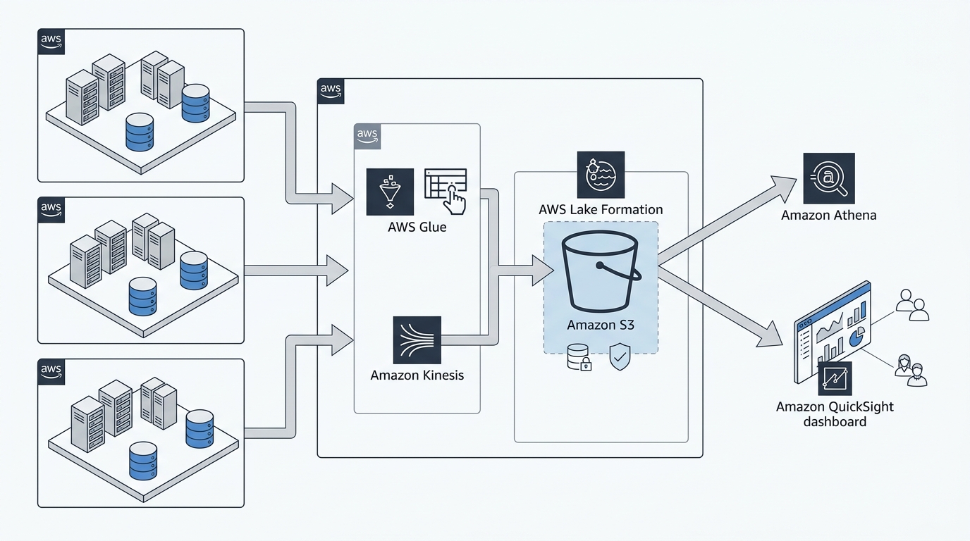 OTR Transportation: Building a Centralized Data Lake with AWS Lake Formation case study