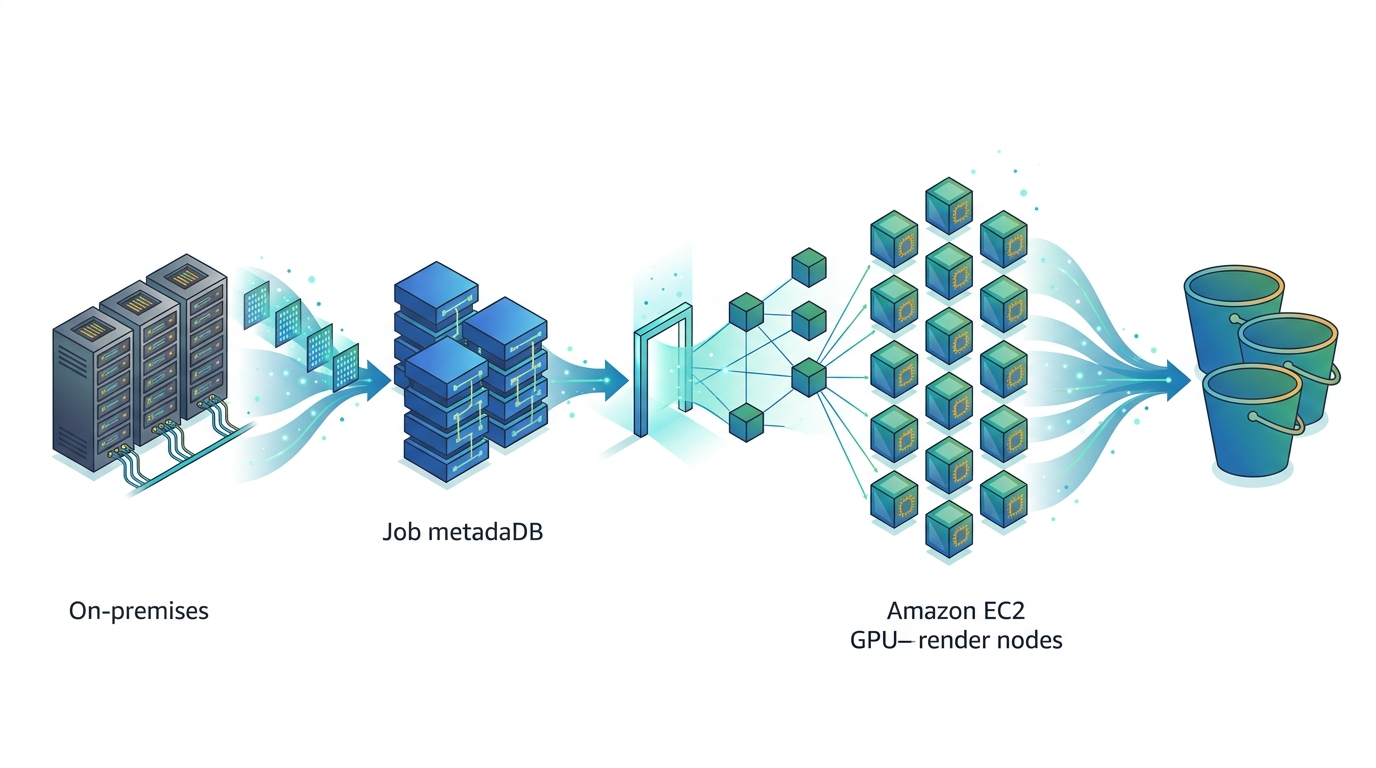 We Are Royale: Thinkbox Deadline Render Farm Migration to AWS case study